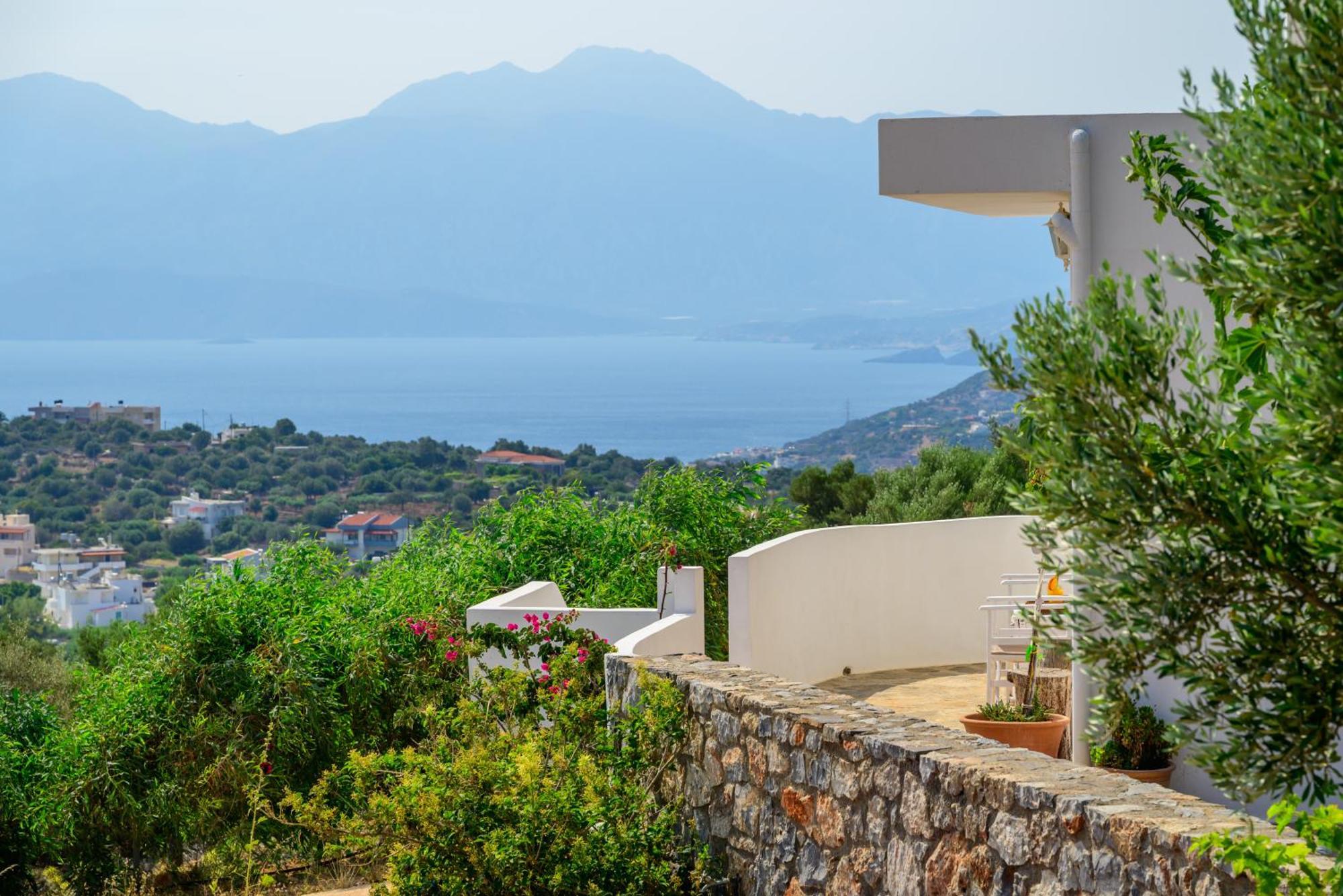 Althea Villa By Breathtaking View Ágios Nikólaos Eksteriør bilde