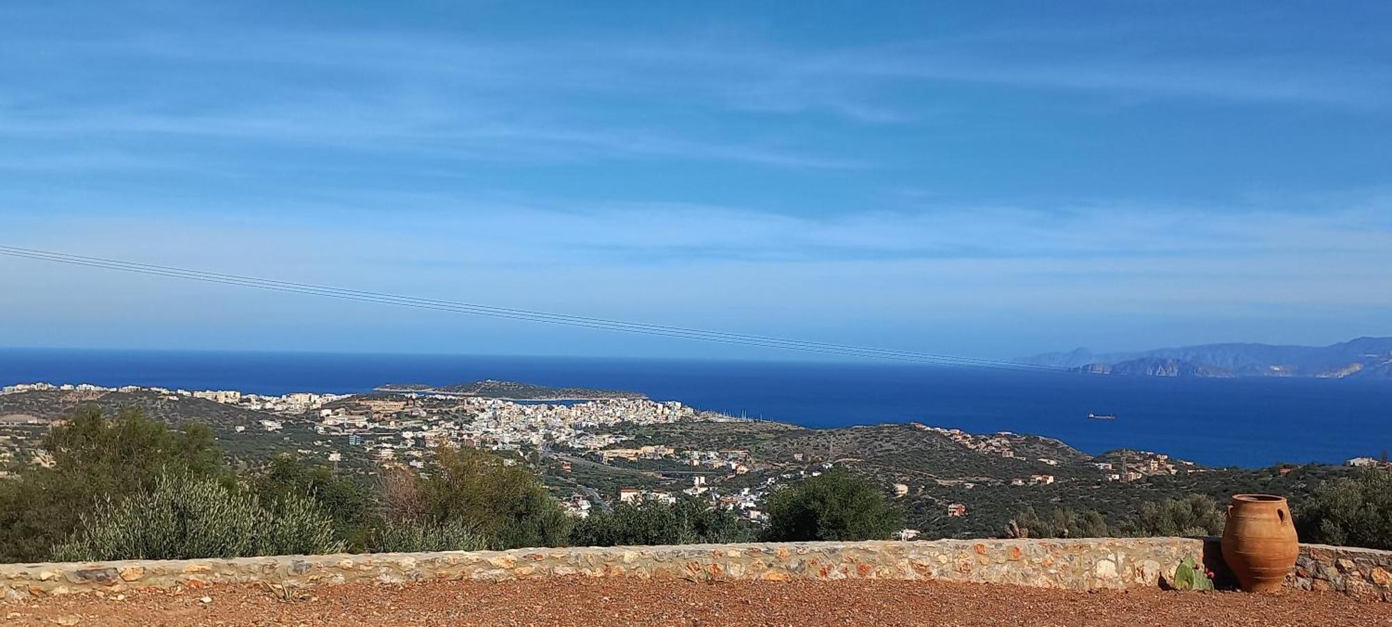 Althea Villa By Breathtaking View Ágios Nikólaos Eksteriør bilde